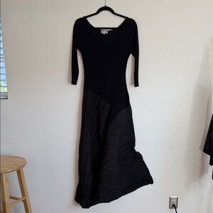 Chic Black Long Sleeve Dress